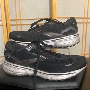 Brooks Men's Ghost Running Shoes - Black